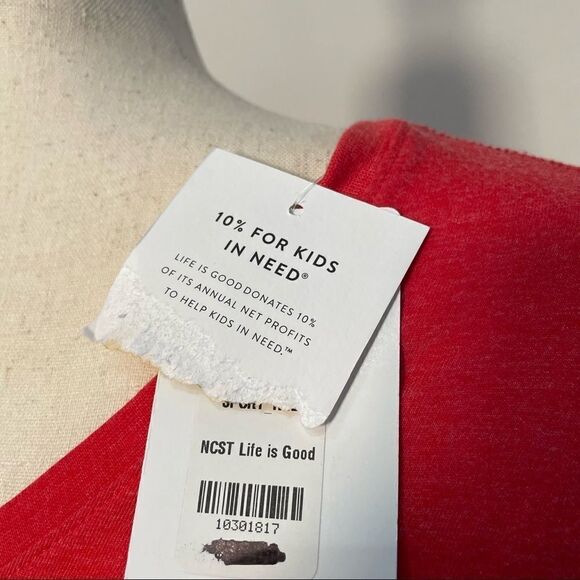 Nwt Life is Good North Carolina State Long Sleeve Size Medium - Picture 6 of 12